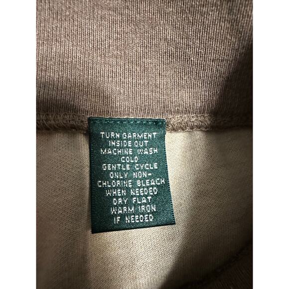 Ralph Lauren Matching Lounge Set Petite P/P Neutral Stretch Comfy Casual Small - Picture 6 of 14